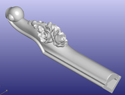 801方几脚STL格式三维立体圆雕浮雕图欧式家具腿木雕图雕刻笔修好