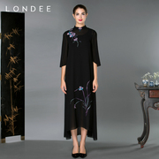 Londee/龙笛款同款高端旗袍式礼服6S26666