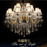 欧式水晶蜡烛吊灯客厅餐厅卧室灯具奢华大气酒店大厅饭厅酒吧灯具