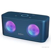 DOSS蓝牙音箱居家桌面电脑插卡音响灯光TWS立体声触控面板重低音