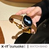 xit适用华为gt4手表表带41mm智能18mm女士美拉德棕真皮秋冬牛皮质蝴蝶扣手表表带