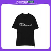 香港直邮mastermind JAPAN黑色胸前字母LOGO短袖T恤