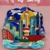 国潮创意城市上海字体冰箱贴旅游纪念东方明珠豫园外滩装饰