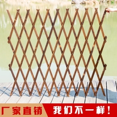 爬藤架伸缩木栅栏阳台网格壁挂