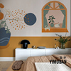 简约现代创意墙纸客厅卧室背景墙壁布女生房墙布北欧餐厅定制壁画
