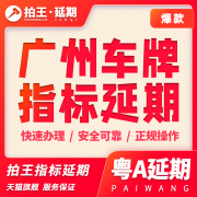 拍王广州指标延期摇号新能源更新指标延期粤a广州车牌延期续期