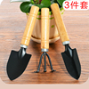 园艺养花卉工具三件套迷你小铲子耙子锹种植蔬菜育苗多肉翻土套装