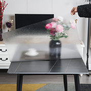 磨砂半透明软玻璃PVC桌布防水防油免洗长方形学生书桌茶几餐桌垫