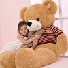 泰迪熊公仔大号毛绒玩具熊娃娃(熊，娃娃)布娃娃，大熊玩偶礼物女生超大抱抱熊