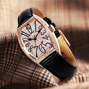 古欧男表石英表时尚潮流商务男士手表真皮皮带钢带日历国产腕表