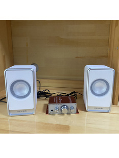 麦博蓝牙木质电脑手机电视机顶盒，音响2.0对箱，有源小音响桌面音箱