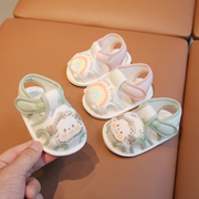 初生婴儿鞋夏款6到12个月凉鞋婴幼儿鞋子男1岁宝宝鞋女夏季步前鞋