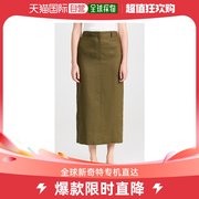 香港直邮潮奢 REFORMATION 女士Gia 亚麻半身裙