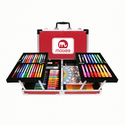 莫贝儿童绘画笔套装工具，美术水彩笔，蜡笔礼盒小学生文具