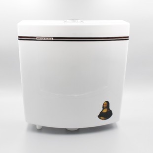 塑钢厕所水箱蹲便器水箱卫浴冲水箱双按式节能静音水箱