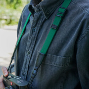 cam-in 棉质相机背带适用于索尼黑卡理光GR佳能G7X2微单相机肩带