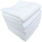 20条装白毛巾洗浴足疗，理发不掉毛吸水家用百洁抹布劳保日用品