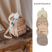 happyology英国儿童印花背包轻便男童女童，书包实用双肩包印花(包印花)包袋