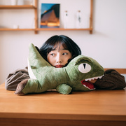 创意恐龙暖手捂抱枕毛绒玩具，可爱布娃娃捂手玩偶午睡枕礼物女生