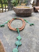 momo定制禅心，梵香印度老山檀108素珠，手串