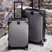 全铝镁合金拉杆箱万向轮直角行李箱男女20寸密码登机22旅行箱26寸