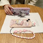 适用于苹果5手机壳少女iphone5s卡通凯蒂猫i4学生4s可爱宇航员库洛米i11防摔i12带手链11pro软硅胶保护套