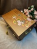 中式复古实木三层首饰盒抽屉木质首饰盒公主欧式大容量手表收纳盒