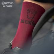 「咖啡骑行」artouch压缩运动骑行袜，公路自行车袜欧美街头中筒袜
