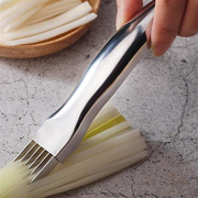 不锈钢多功能切菜神器葱丝切葱器刨丝葱花，创意厨房小工具神器