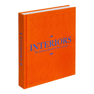 精装 内饰 英文原版 Interiors 橙色版 室内设计装潢房间摆设布置 英文版进口英语艺术类书籍