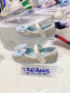 泰兰尼斯水晶鞋，2024年春款公主鞋，女童配礼服小女孩皮鞋