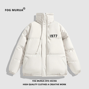 fogmurua2024美式高街1977加厚棉服，情侣冬季棉，上衣外套男女
