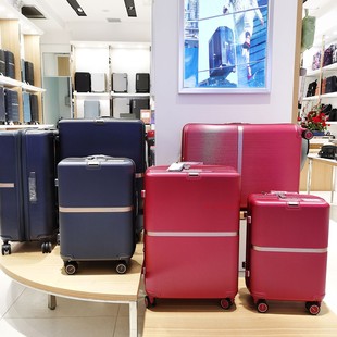 新秀丽拉杆箱22寸可扩展HH5时尚商务旅行箱静音万向轮行李箱