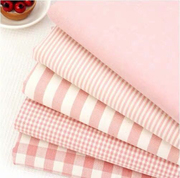 粉色格子欧式棉麻桌布布艺茶几，台布圆桌盖布长方形布艺可定制