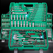 汽修工具套装棘轮扳手套筒组合套管维修汽车修理修车工具箱组套