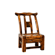 老式松木椅子实木家用椅成人靠背椅子儿童换鞋凳农家饭店木质餐椅