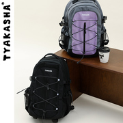 早安系列TYAKASHA塔卡沙双肩包徒步运动书包男女学生旅行背包