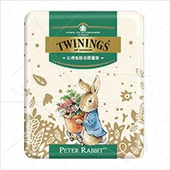 twinings红茶卡通兔旅行装收纳茶包铁盒彼得兔联名比得茶叶L