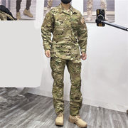军鸟G3户外美式迷彩套装工装战术长裤防刮防泼水外套特种兵冲锋裤