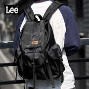 lee运动双肩包男大容量旅行包，大学生上课书包电脑包，通勤户外背包