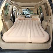 车载充气床垫 SUV后备箱充气床 睡垫汽车后排坐垫护头挡植绒车床
