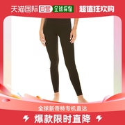 solid&stripedsporthighwaistleggingblack美国奥莱