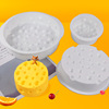 4寸6寸8寸圆形奶酪硅胶模具自制家用芝士乳酪慕斯蛋糕DIY烘焙磨具