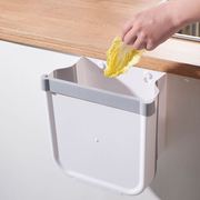 定制厨房垃圾桶挂式家用可折叠伸缩悬挂家庭水槽，水池分类大收纳桶