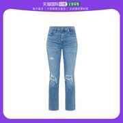香港直邮潮奢 7 For All Mankind 女士7FAM J Ld32 短款直筒裤