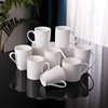 骨瓷陶瓷马克杯简约创意，喝水杯家用情侣咖啡，杯子可爱胖杯