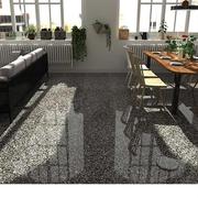 灰色水磨石瓷砖仿古砖600x1200客餐厅水泥砖地板砖亮光防滑砖墙砖