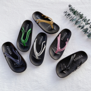 韩国童鞋2022女童，夏季韩版时尚双带拖鞋，儿童夹脚人字拖沙滩鞋
