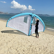 水上充气冲浪板风翼手持海上风筝装备风帆，双层工艺水翼滑翔伞