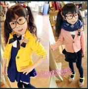 童装2022女童春秋装 时尚儿童西装外套韩版女孩子小西装西服